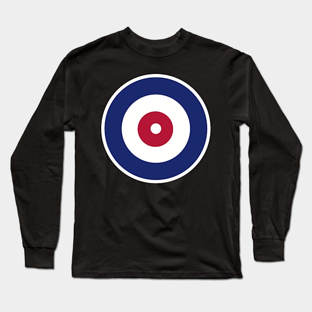 Curling Long Sleeve T-Shirt by Designzz